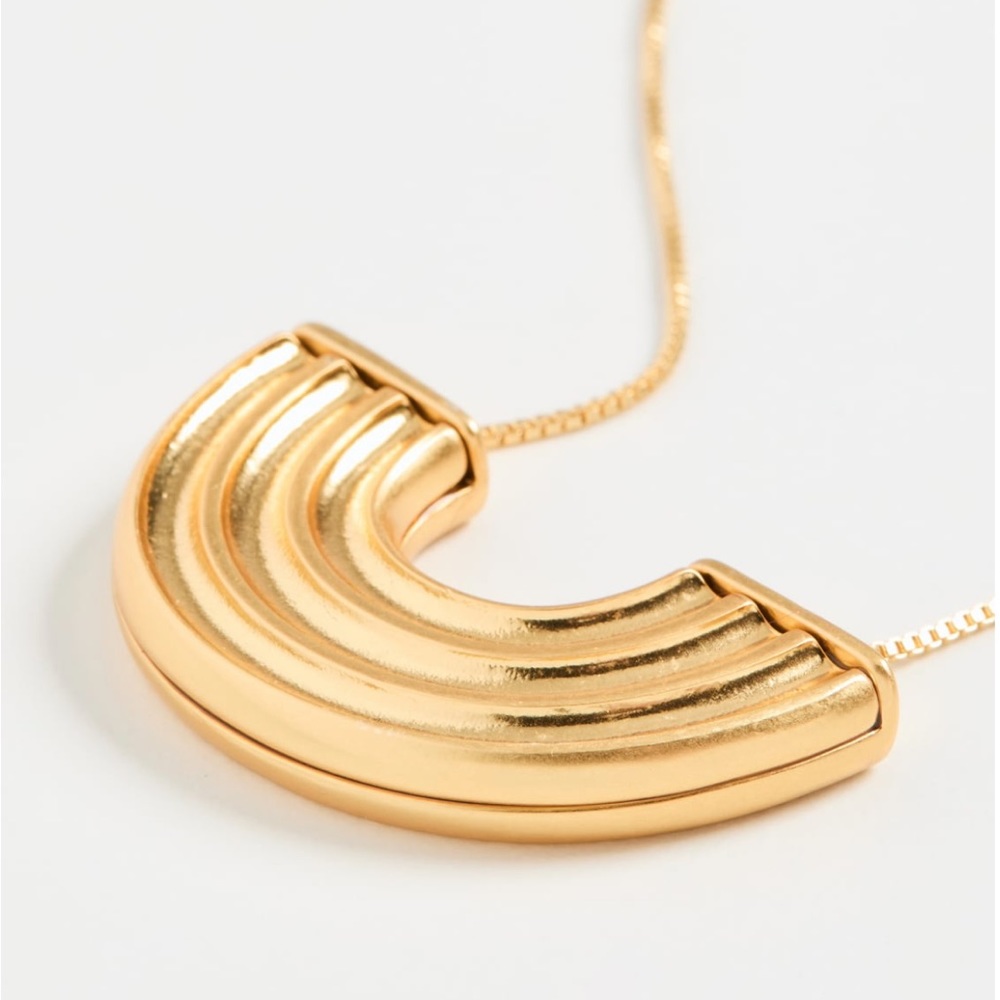 Madewell | Gold- Plated Upturn Pendant Necklace